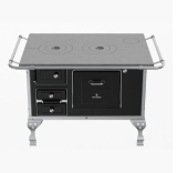 FOGO A LENHA N2 MARUMBY PRETO CHAPA FERRO DIREITO