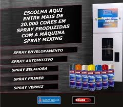 SPRAY MIXING AUTOMOTIVO - BASE POLIESTER + DE 20.000 CORES 