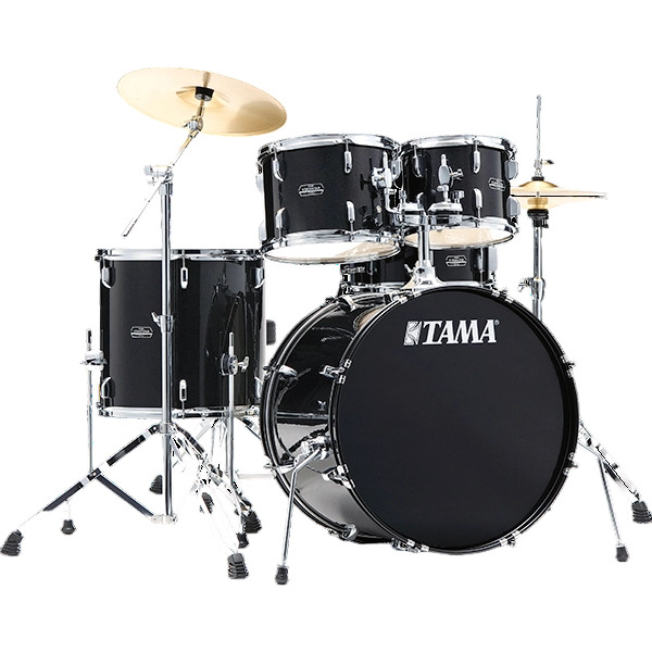 Bateria Tama Stagestar Black Sparkle ST58H6