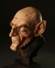 Nosferatu- busto pintado pelo artista