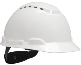 Capacete 3M H-700 Ventilado Branco Com Catraca e Jugular em Tecido Ca 29637 - 3M