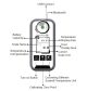 Refratmetro Digital Porttil vrias escalas IP65 USB (INL) #