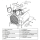 Bomba de vácuo e compressor sem óleo c/ pistão TEFLON (BMC 1-26-695-ELQ-BC) 26 L/min 695 mmHg bivolt