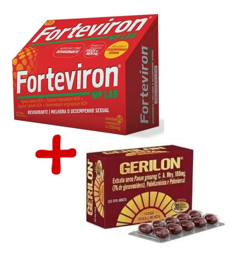 Forteviron 60 Comp + Gerilon 30 Comp (cansao E Fadiga)
