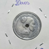 #4 Laos 10 Cents 1952. E130