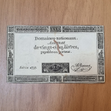 Revoluo Francesa. Assignar 25 Livres 1793. N016