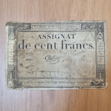 Revoluo Francesa. Assignar 100 Francos. N019