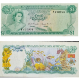 #27 Bahamas 1 Dollar 1968