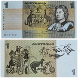 #42d Austrlia 1 Dollar 1983 Fe