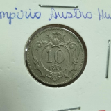 #2802 Imprio Austro Hungaro 10 Heller 1910. A192