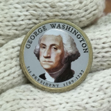 Srie dos Presidentes Colorizada. 1 Dlar George Washington. A191