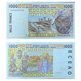 #811 Togo 1.000 Francos 2000 Fe