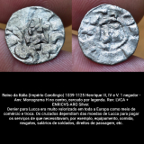 Reino da It�lia (Imp�rio Carol�ngio) 1039-1125. Henrique III, IV e V. MR2