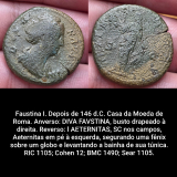 Diva Faustina 146 AD, Roma. MR6