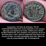 Constantino I O Grande. AE follis Antioquia. AD 335. Smana. RIC VII Antioch 86. MR14