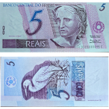 C272 5 Reais, AC, 1� de s�rie 3035 e numera��o baixa, 45. Malan e Fraga Neto, 1� chancela FeSob