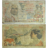 #1a Martinica 1 Novo Franco 1961. CLL2-1