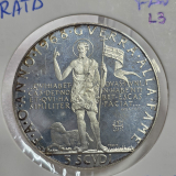 FAO. Malta 3 Escudos 1968, prata. L3