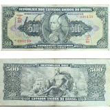 C099 C�dula 500 Cruzeiros 1948 MBC. Autografada