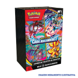 Lan�amento - Pok�mon MegaEvolu��o: Combo de Pacotes de Booster - Caos Ascendente 