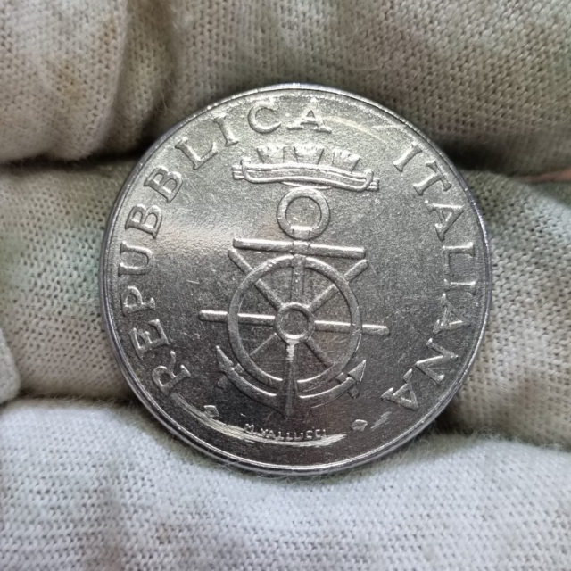 #103 Itlia 100 Liras 100 Aniversrio da Academia Naval de Livorno 1981. A87