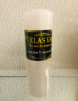 Vela votiva Branca 250g