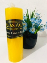 vela votiva amarela 250g 