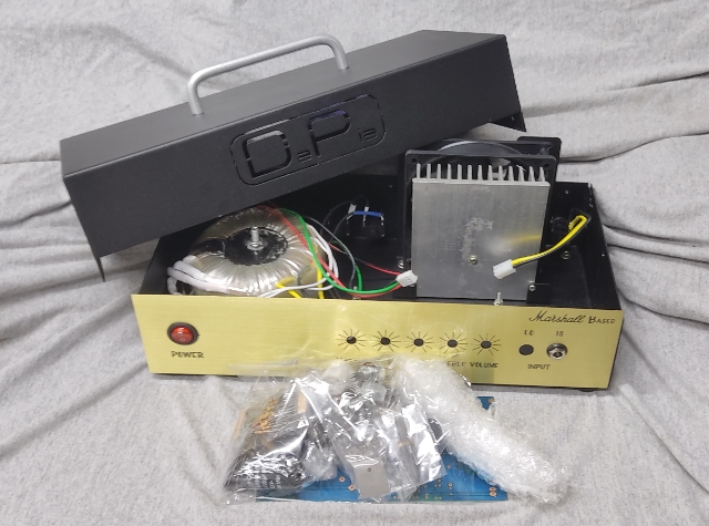 Kit completo - Amplificador Híbrido com pré Amplificador Marshall JCM800