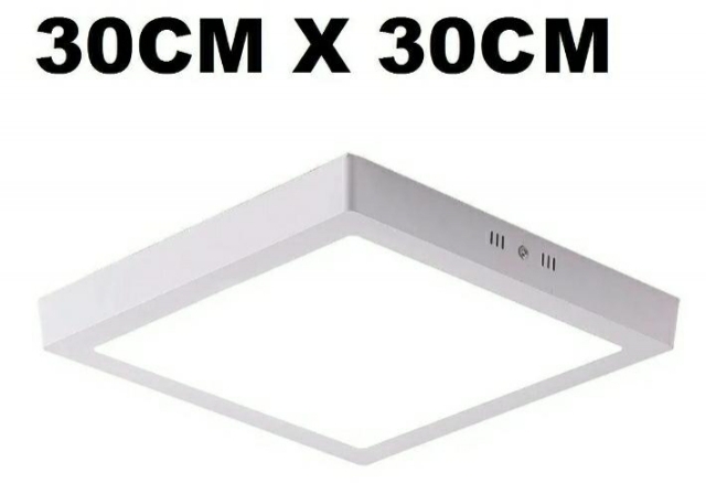 PLAFON LED SOBREPOR 24W 30X30 6500K BIVOLT