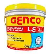 CLORO PISCINA GENCO 10KG MULTI AO 3X1 