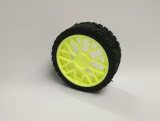 Pneus e Rodas Pr-Montados Roda YBS/Pneu Radial Eescala 1/10 On Road e Off Road P/ DBX / DST / JATO E JATO 3.3TO-3.3 (4 unid.)