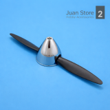 Spinner Alumínio 2 Lâminas  3.0inch 76mm