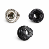 Porca Sextavada Do Eixo da Roda Rc 1/10 - M4 - 4 Unid.