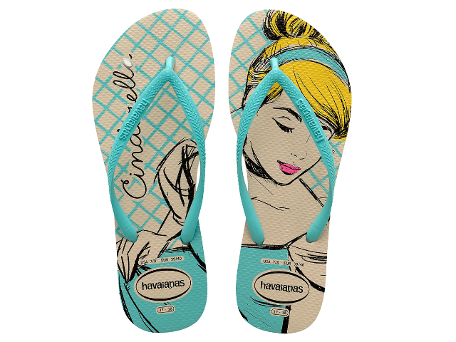 Chinelo Havaianas Slim - Cinderela