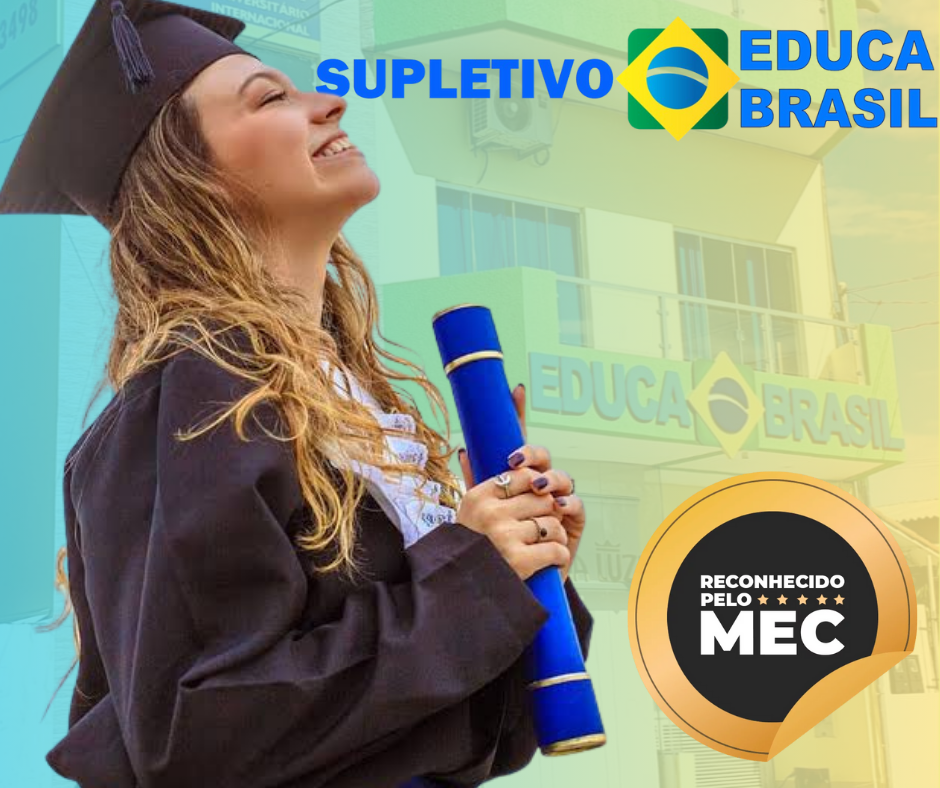 SUPLETIVO EJA / REC. MEC - Termine seus estudos a distncia a partir de 30 dias