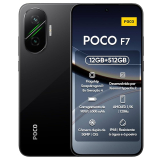 POCO F7 512GB 12RAM 5G PRETO - Mochila Xiaomi Brinde