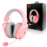 Headset Redragon Zeus X Pink