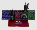 Combo 4 em 1 Teclado RGB Mecanico