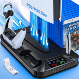 Base Suporte com Carregamento Duplo PS5/SLIM/PRO RGB