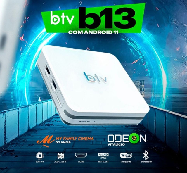 BTV B13 ANDROID 11 WIFI 5G COMANDO DE VOZ