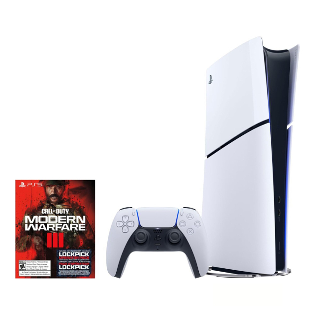 PS5 SLIM 1TB DIGITAL + COD MW3 E VARIOS JOGOS DA PLUS