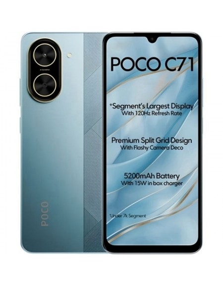 POCO C71 64GB 3RAM AZUL