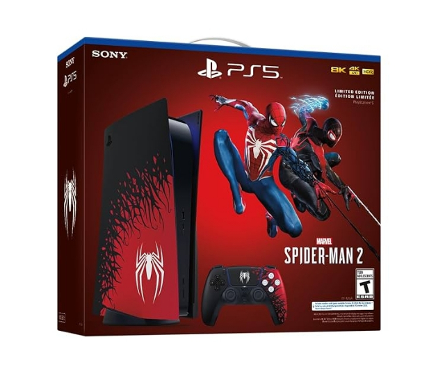 Playstation 5 C/Leitor Edi��o Especial Homem Aranha