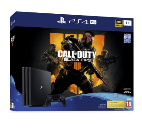 Playstation 4 PRO 1TB Bunble 5 jogos (Black Ops 4 Days Gone)