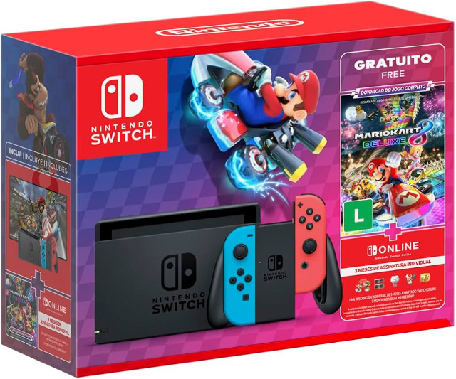 Nintendo Switch Bundle Mario Kart 8