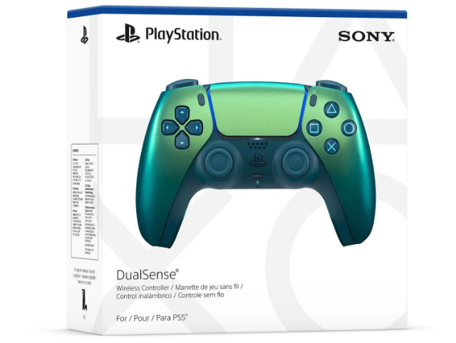 Controle PS5 Dualsense Verde Metalico
