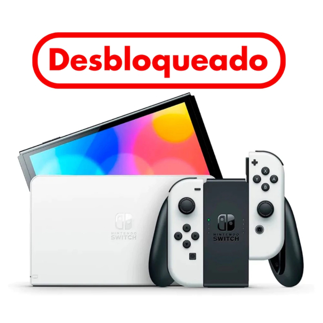 Nintendo Switch OLED 128GB Desbloqueado