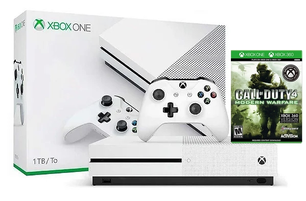 XBOX ONE S 1TB COD 4 e outros + Controle Hall Effect