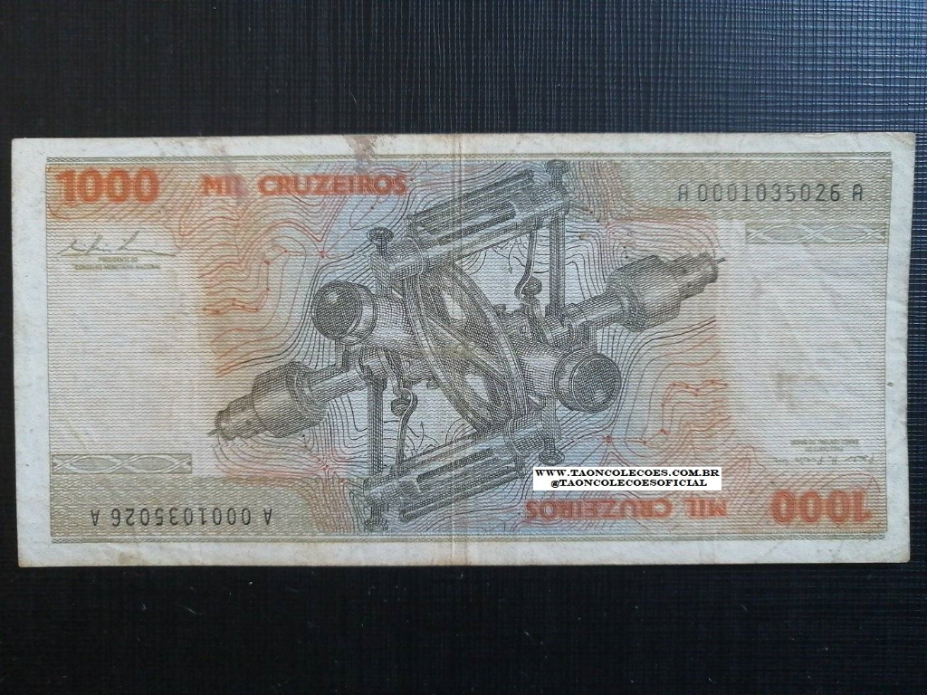 C153 - BRASIL 1.000 CRUZEIROS DE 1978 - MBC / N A0001035026A (PRIMEIRA SRIE)