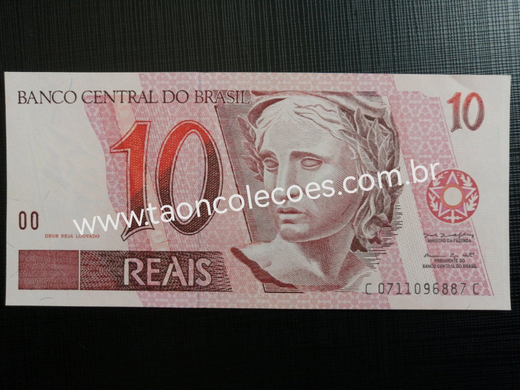 C294 - BRASIL 10 REAIS DE 2002 - FE / N� C0711096887C